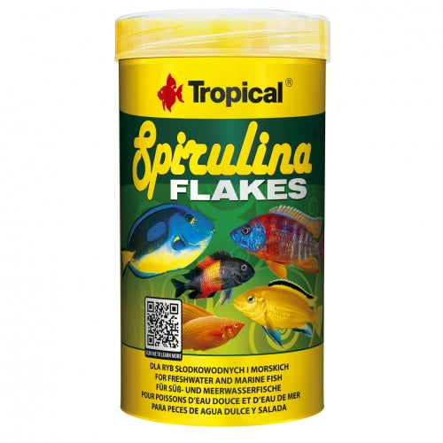 Copos de espirulina